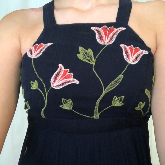 Embroidered Maxi Dress (New With Tag) - Picture 4 of 8